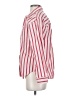 Talbots 100% Cotton Stripes Red Long Sleeve Button-Down Shirt Size S - photo 5