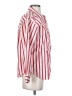 Talbots 100% Cotton Stripes Red Long Sleeve Button-Down Shirt Size S - photo 4