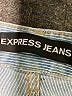 Express Jeans Solid Blue Jeans Size 8 - photo 7
