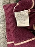 Pink Clover Stripes Burgundy Pullover Sweater Size M - photo 8