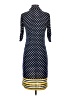 Mlle Gabrielle Polka Dots Blue Casual Dress Size S - photo 2