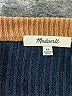 Madewell Color Block Brown Pullover Sweater Size XS - photo 7