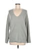 Meg Solid Gray Pullover Sweater One size - photo 1