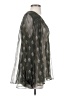 Zimmermann 100% Silk Gray Green Long Sleeve Silk Top Size 4 (0) - photo 4