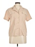 Unbranded Tan Short Sleeve Blouse Size M (estimated) - photo 1