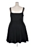 Simplee Solid Black Cocktail Dress Size 16 - photo 2