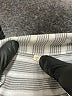 Unbranded Stripes Silver 3/4 Sleeve Button-Down Shirt Size L - photo 7