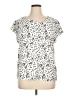Blooming Jelly Ivory Short Sleeve Blouse Size XL - photo 1
