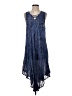 Cute Options Blue Casual Dress Size S (estimated) - photo 1
