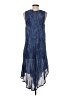 Cute Options Blue Casual Dress Size S (estimated) - photo 2
