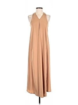 chinese dress ladies Forever 21 Nude Maxi Dress with White Embroidered Lace- Size S – The Saved  Collection main image 0