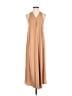 Forever 21 100% Polyester Solid Tan Casual Dress Size S - photo 1