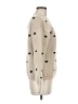 Unbranded 100% Polyester Hearts Ivory Pullover Sweater Size M - photo 4
