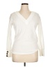 Unbranded 100% Polyester White Pullover Sweater Size XL - photo 1