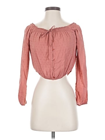 Aeropostale 3/4 Sleeve Blouse (view 1)