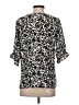 Well Worn 100% Recycled Polyester Black Short Sleeve Blouse Size XS - photo 2