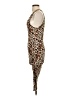 Venus Animal Print Brown Cocktail Dress Size S - photo 5