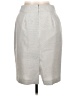 9&Co. 100% Polyester Solid Silver Formal Skirt Size 10 - photo 2