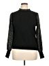 Sioni Black Long Sleeve Top Size XL - photo 1