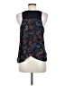 Hinge 100% Viscose Blue Sleeveless Top Size M - photo 2