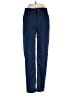 IZOD 100% Polyester Solid Blue Casual Pants Size 14 - photo 1
