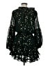 Buddy Love 100% Polyester Stars Green Cocktail Dress Size M - photo 2