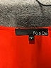 Ro & De 100% Polyester Orange Short Sleeve Blouse Size S - photo 7