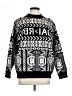 Unbranded Print Black Pullover Sweater Size L - photo 1