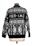 Unbranded Print Black Pullover Sweater Size L - photo 2
