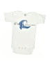 Laughing Giraffe Graphic White Short Sleeve Onesie Size 6-12 mo - photo 1