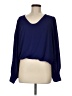 Karen Kane 100% Polyester Blue Long Sleeve Blouse Size M - photo 1