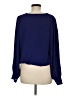 Karen Kane 100% Polyester Blue Long Sleeve Blouse Size M - photo 2