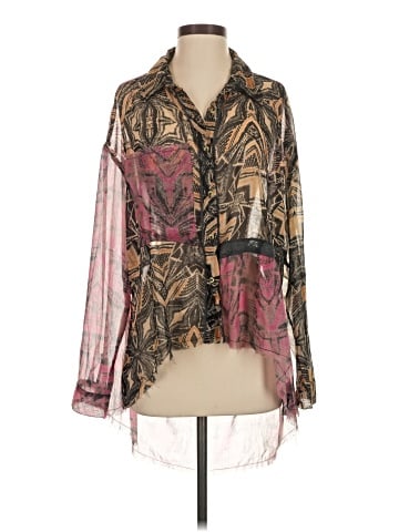 One Teaspoon Long Sleeve Blouse (view 1)
