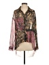 One Teaspoon Paisley Brown Long Sleeve Blouse Size S - photo 1