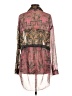 One Teaspoon Paisley Brown Long Sleeve Blouse Size S - photo 2