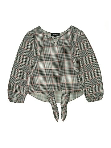 Amy Byer Long Sleeve Blouse (view 1)