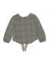 Amy Byer Green Gray Long Sleeve Blouse Size 7 - 8 - photo 2