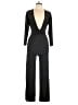 Shein Solid Black Jumpsuit Size XS - photo 1