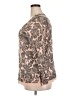 Lane Bryant Brown 3/4 Sleeve Blouse Size 18 - 20 Plus - photo 5