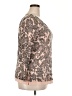 Lane Bryant Brown 3/4 Sleeve Blouse Size 18 - 20 Plus - photo 4