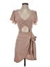 Lulus 100% Rayon Tan Cocktail Dress Size XS - photo 1
