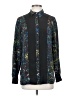 Derek Lam Print Black Long Sleeve Blouse Size S - photo 1