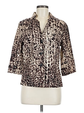 David N 3/4 Sleeve Blouse (view 1)