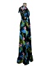 Unbranded Tropical Black Casual Dress Size XXS (estimated) - photo 4