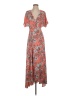 Bobeau Paisley Orange Casual Dress Size S - photo 1