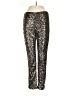 Lucy Paris Animal Print Silver Casual Pants Size S - photo 1