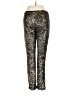 Lucy Paris Animal Print Silver Casual Pants Size S - photo 2