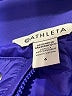 Athleta 100% Nylon Chevron-herringbone Blue Casual Skirt Size 6 - photo 4