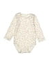 Baby Essentials Print Ivory Long Sleeve Onesie 6-9 MO / 9 MO - photo 1