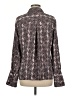 Equipment 100% Polyester Paisley Brown Long Sleeve Blouse Size M - photo 2